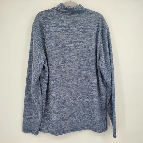 Marvel Youth Large 42-44 Blue Long Sleeve 1/4 Zip Pullover Lightweight Sweater - Picture 3 of 10
